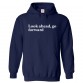 Look Ahead, Go Forward Motivational Quotes Classic Unisex Kids and Adults Pullover Hoodie							 									 									